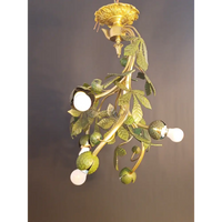 Deckenleuchter Lustre en Châtaigne um 1920 - Leuchten