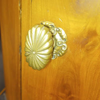 Kirschbaum Trommel-Tisch Frankreich um 1830 - Möbel