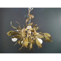 Mistelzweig Lüster Lustre de Boule de Gui um 1900 - Leuchten