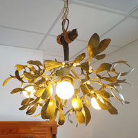 Mistelzweig Lüster Lustre de Boule de Gui um 1900 - Leuchten