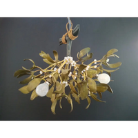 Mistelzweig Lüster Lustre de Boule de Gui um 1900 - Leuchten