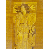 Art Nouveau-Barschrank signiert Percival Pernet - Möbel