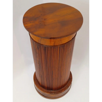 Nussbaum-Trommeltisch Frankreich um 1830 - Möbel