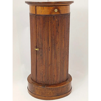 Nussbaum-Trommeltisch Frankreich um 1830 - Möbel