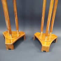 Paar Art Déco-Blumentische / Sellette Frankreich um 1920