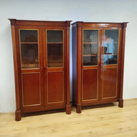 Empire Vitrinen - Bücherschränke um 1820 - Möbel