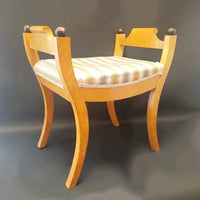 Paar schwedische Hocker aus Birke um 1880–1900 - Hocker