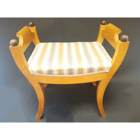 Paar schwedische Hocker aus Birke um 1880–1900 - Hocker