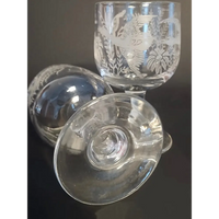 Set aus 6 Rotweingläsern Frankreich um 1870 - Sammlerstücke