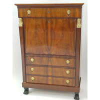 Sekretär Retour d’Égypte Nussbaum furniert um 1805 - Möbel