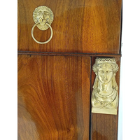 Sekretär Retour d’Égypte Nussbaum furniert um 1805 - Möbel