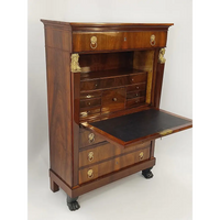 Sekretär Retour d’Égypte Nussbaum furniert um 1805 - Möbel