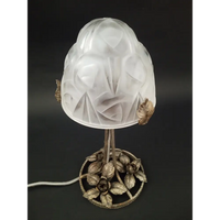 Art Déco Tischlampe signiert Degué um 1930 - Leuchten