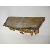 Louis XV Konsole vergoldet Marmorplatte um 1770 - Möbel