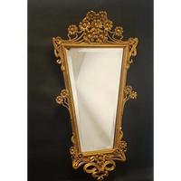 Jugendstil Spiegel mit facettiertem Glas um 1910 - Möbel