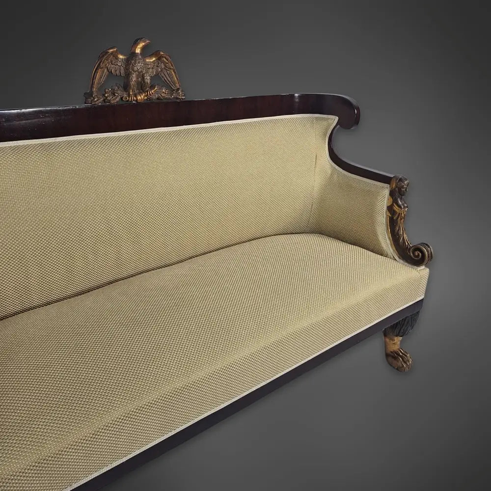 Wiener Biedermeier-Sitzgruppe: Sofa und zwei Sessel