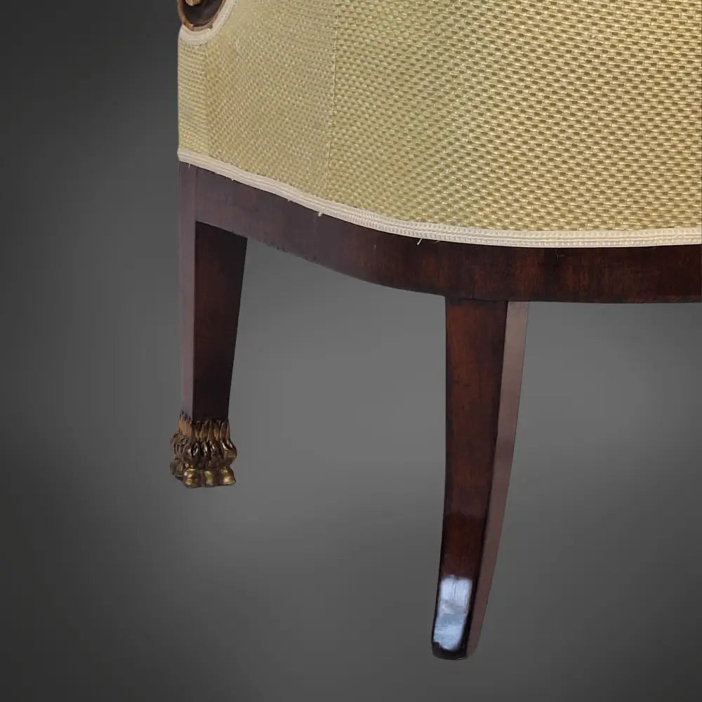 Wiener Biedermeier-Sitzgruppe: Sofa und zwei Sessel