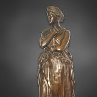 “Hélène de Troie” – Patinated bronze, Jean-Baptiste Clesinger, mid-19th century