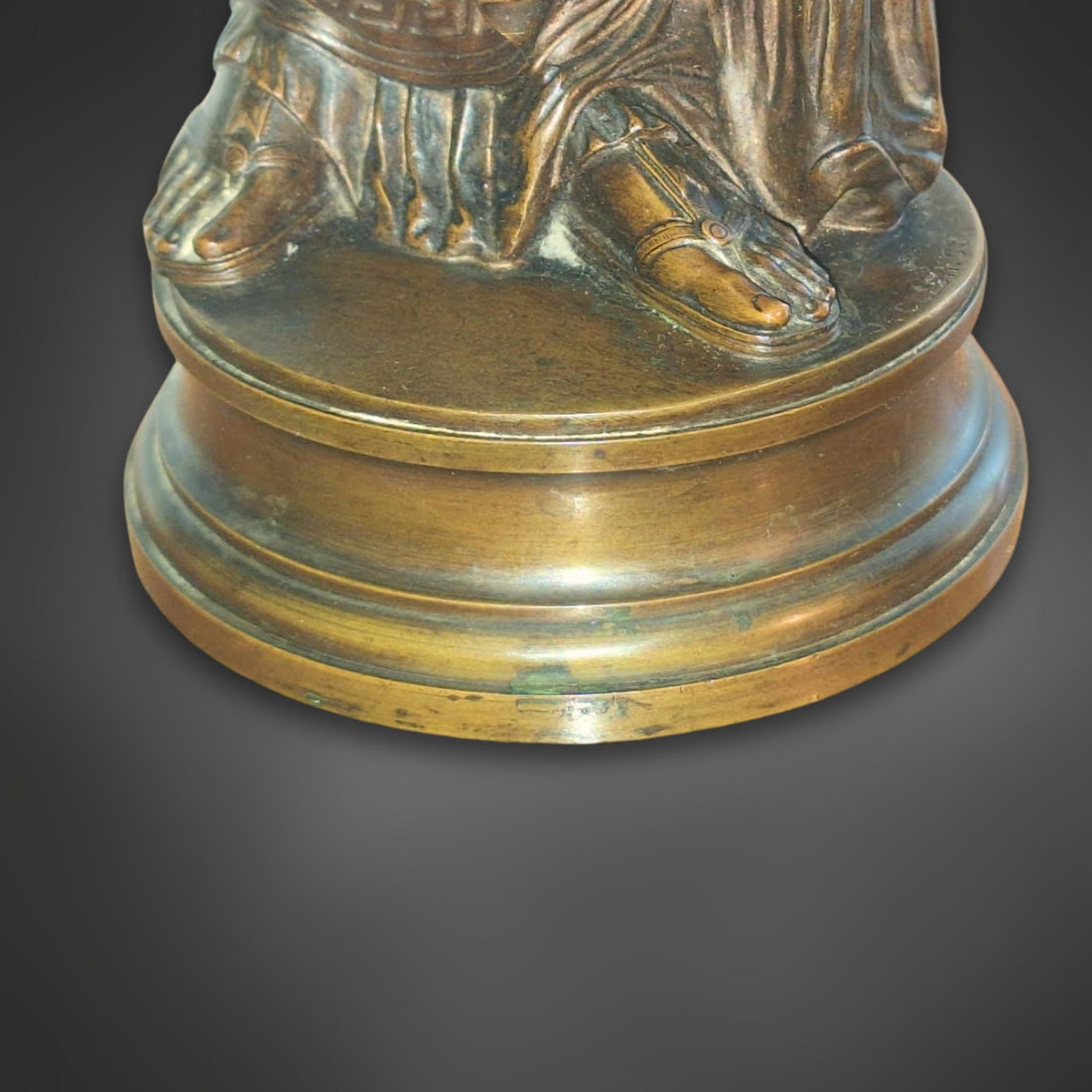 “Hélène de Troie” – Patinated bronze, Jean-Baptiste Clesinger, mid-19th century