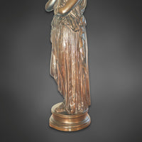“Hélène de Troie” – Patinated bronze, Jean-Baptiste Clesinger, mid-19th century