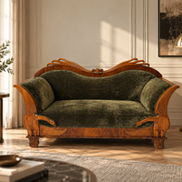 Adler-Canapé von Wilhelm Kimbel, Mainz um 1830 – Spätempire-Sofa aus Mahagoni
