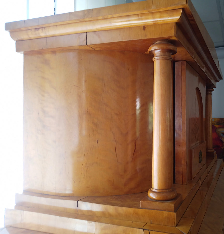 Biedermeier Blender cabinet, Northern Germany around 1815
