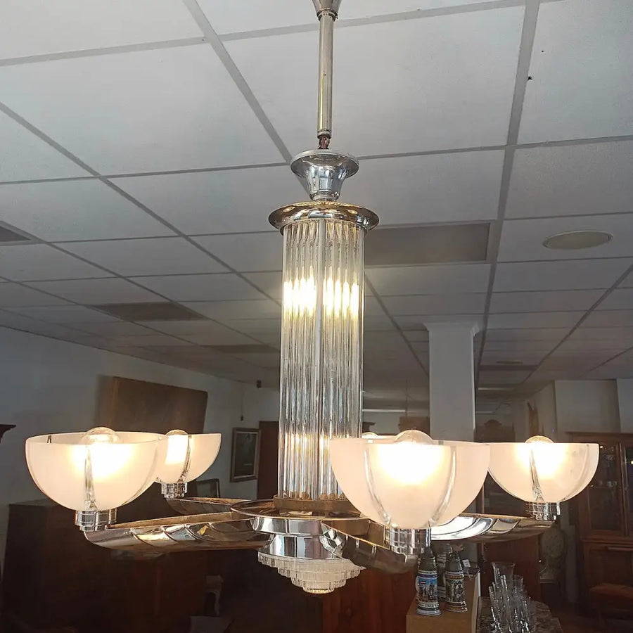 Deckenlampe von Petitot Art Déco um 1930 - Leuchten