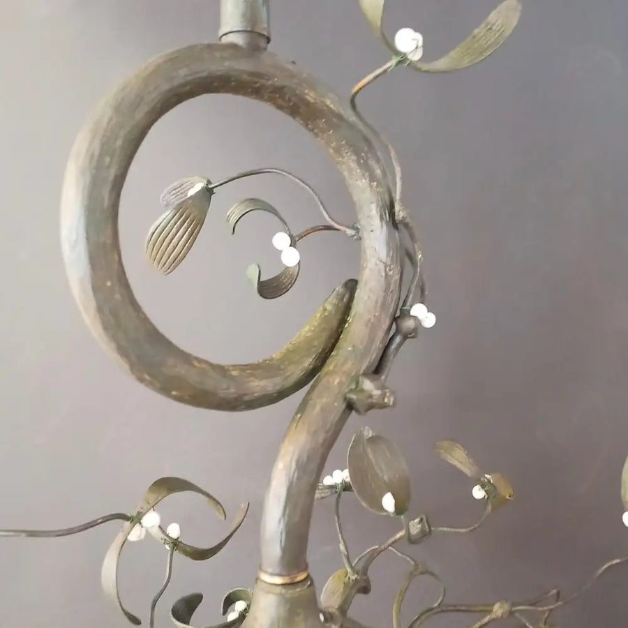 Mistelzweig Leuchter Deckenlampe Art Nouveau - Leuchten