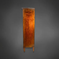 Biedermeier Kommode mit 6 Schubladen Nussbaum 1830 - kommode