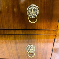 Biedermeier Kommode mit 6 Schubladen Nussbaum 1830 - kommode