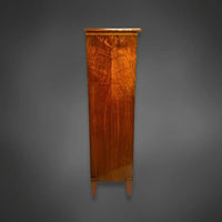 Biedermeier Kommode mit 6 Schubladen Nussbaum 1830 - kommode