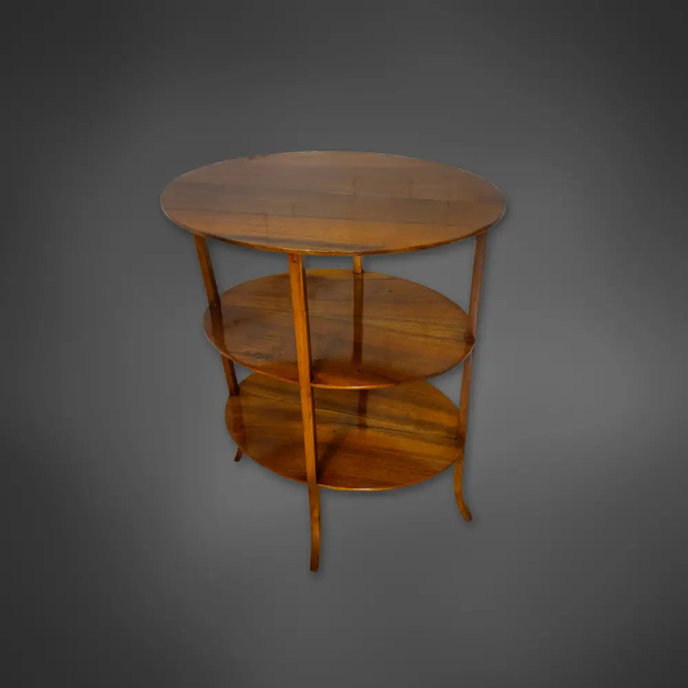 Feine Biedermeier Etagere in Nussbaum um 1830 - Möbel