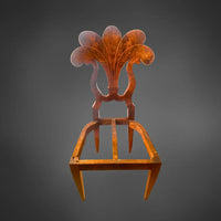 Eleganter Satz von 6 Wiener Fächerstühlen