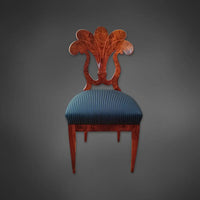 Eleganter Satz von 6 Wiener Fächerstühlen