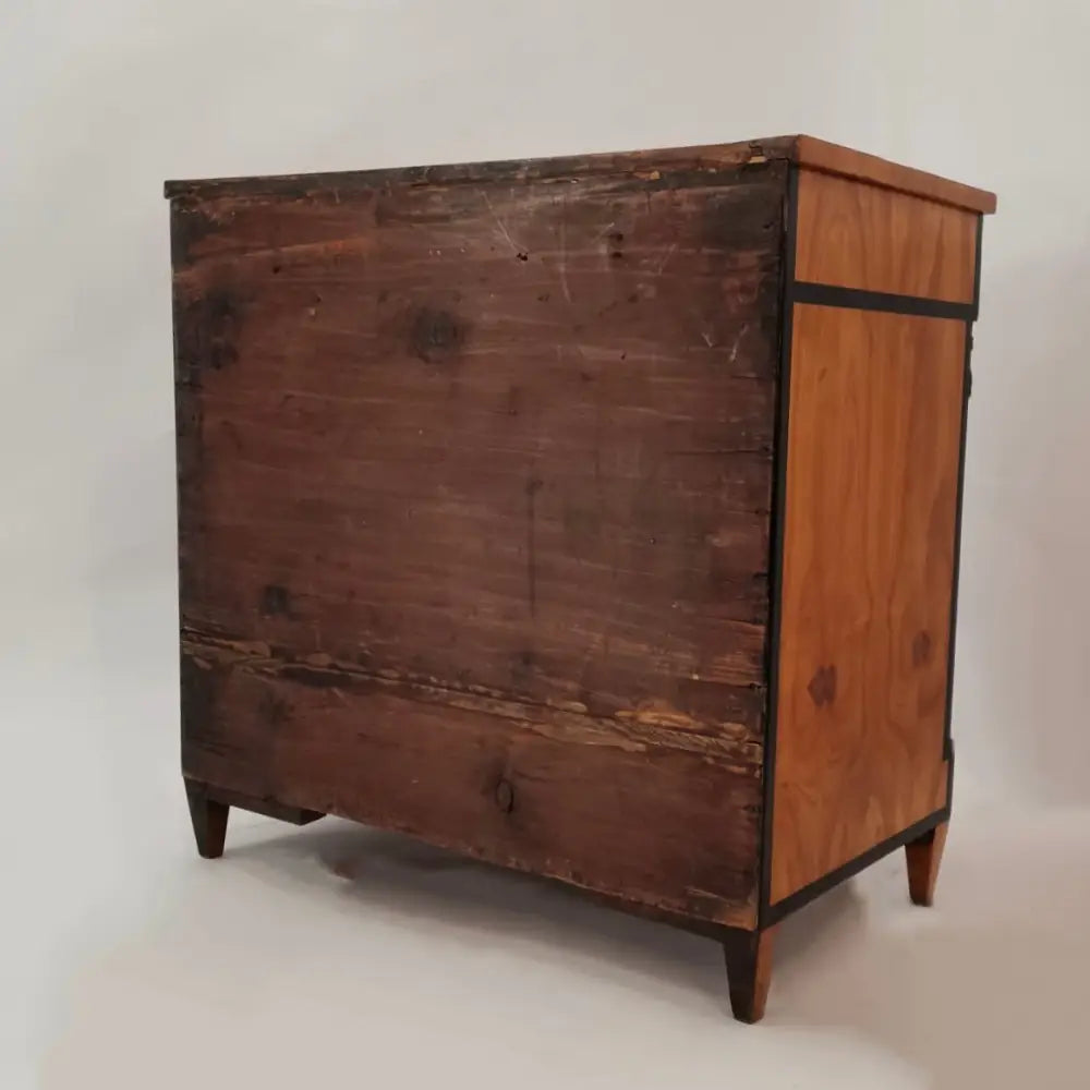Biedermeier Halbschrank mit Karyatiden um 1820 - Halbschrank