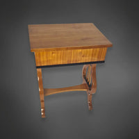 Biedermeier Lyratisch Kirschbaum um 1825