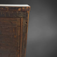 Biedermeier-Säulenkommode Nussbaum um 1820/25 - kommode