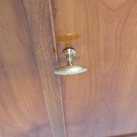 Biedermeier-Halbschrank Kirschbaum furniert Süddeutschland