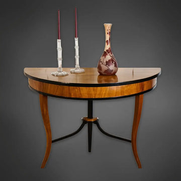 Halbrunder Biedermeier-Konsolentisch – um 1820/1830