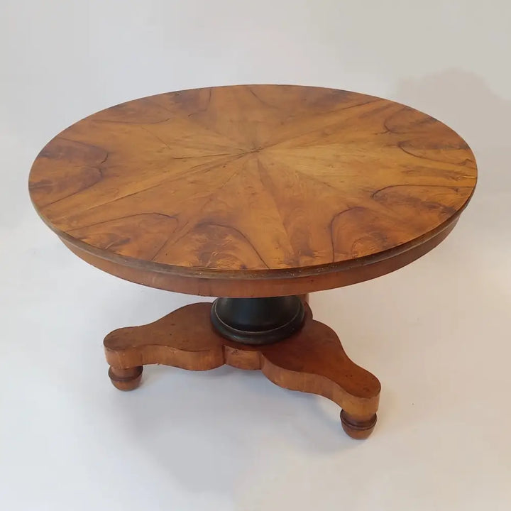Biedermeier Nussbaum Tisch - Möbel