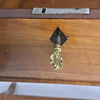 Biedermeier-Nähtisch Kirschbaum massiv um 1825 - Salontisch
