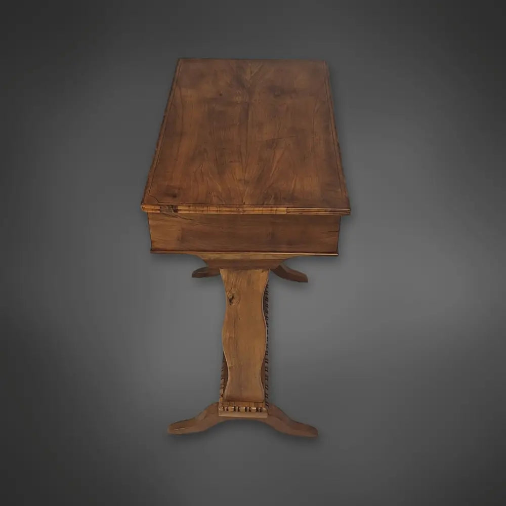 Biedermeier-Nähtisch Kirschbaum massiv um 1825 - Salontisch