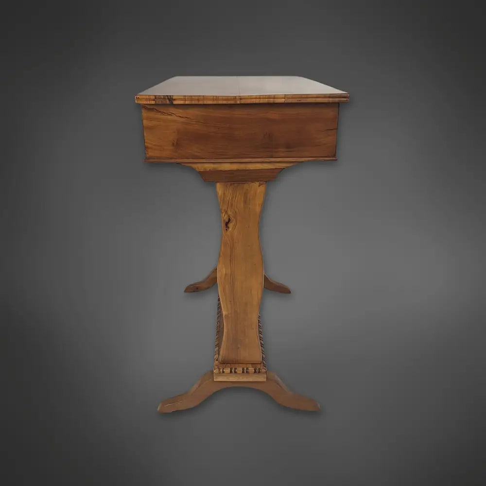 Biedermeier-Nähtisch Kirschbaum massiv um 1825 - Salontisch