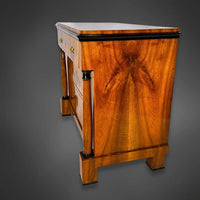 Biedermeier Schreibkommode Nussbaum – um 1820 - kommode