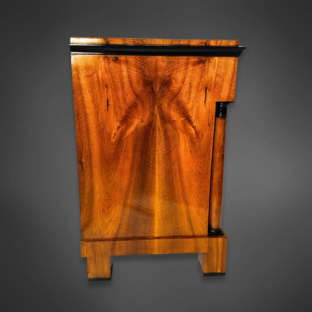 Biedermeier Schreibkommode Nussbaum – um 1820 - kommode