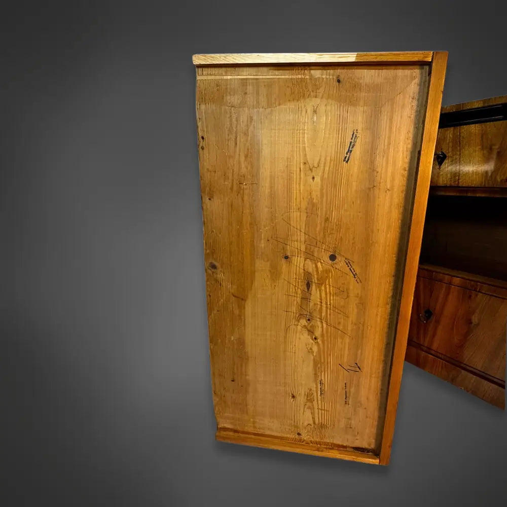 Biedermeier Schreibkommode Nussbaum – um 1820 - kommode