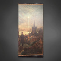 Ölgemälde auf Leinwand - Franz Becker Schloss Colditz –