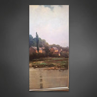 Ölgemälde auf Leinwand - Franz Becker Schloss Colditz –