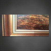 Ölgemälde auf Leinwand - Franz Becker Schloss Colditz –