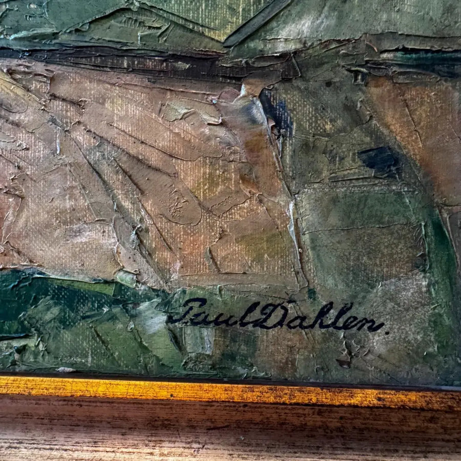 Gemälde Paul Dahlen - Blick ins Wispertal 1934 - Bilder